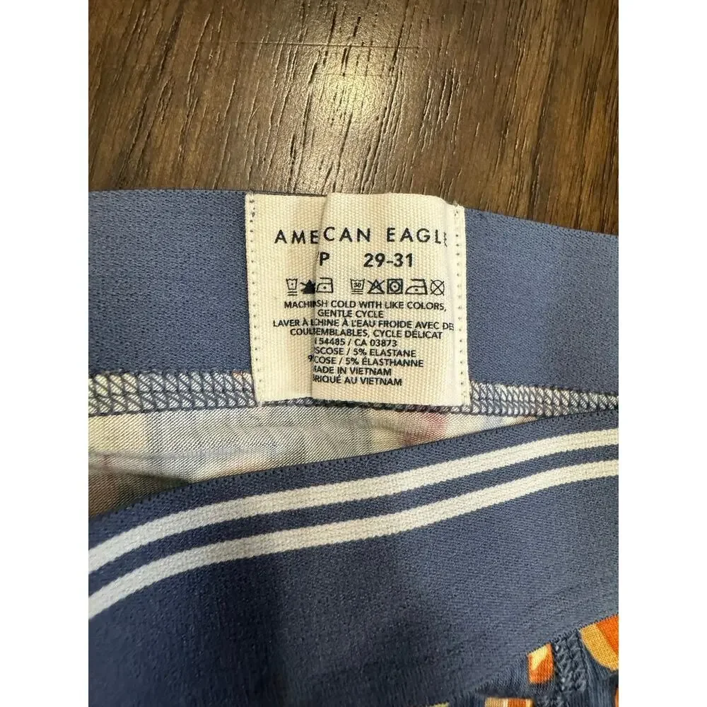 American Eaglehot dog short boxer with repeating hot dog graphic size small